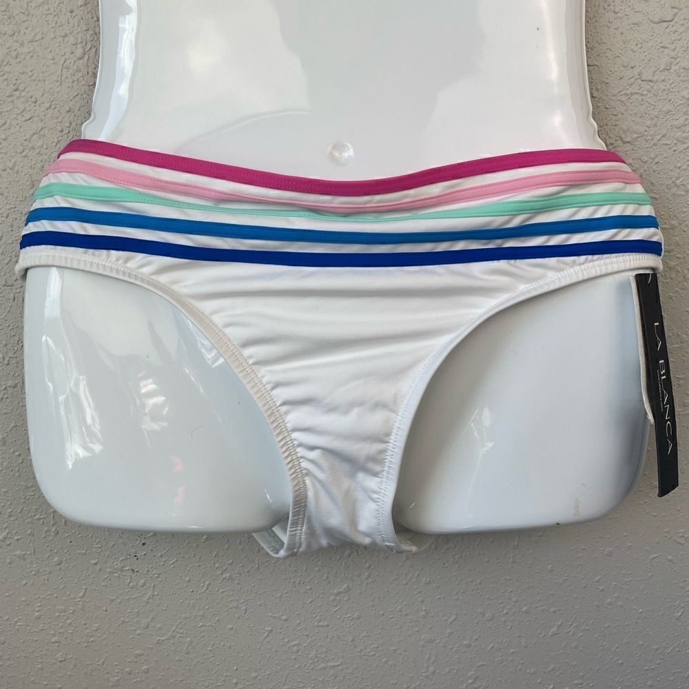NWT La Blanca Bikini Bottoms Sizes 6-12